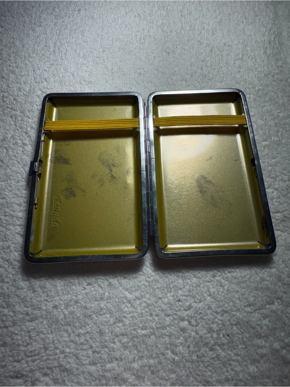 Fengda Double-Sided Cigarette Case Brown